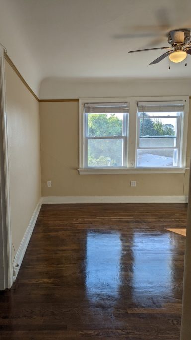 Small bath and walk-in closet